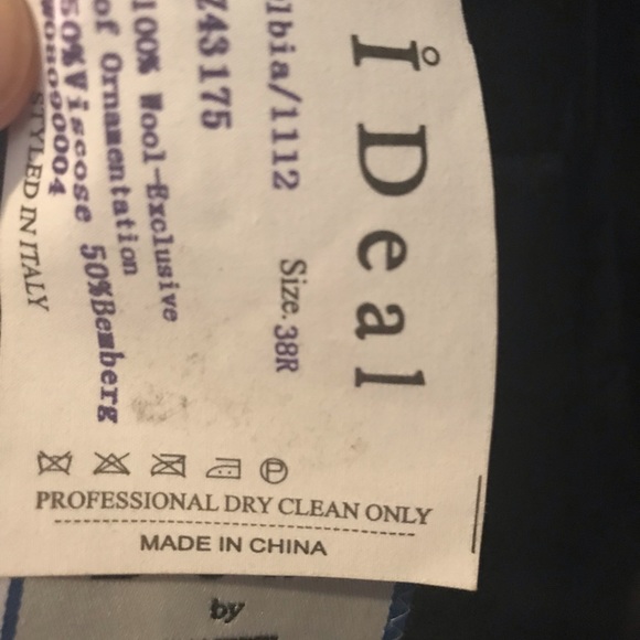 Beautiful Men’s Blue Sport Coat - Picture 3 of 4